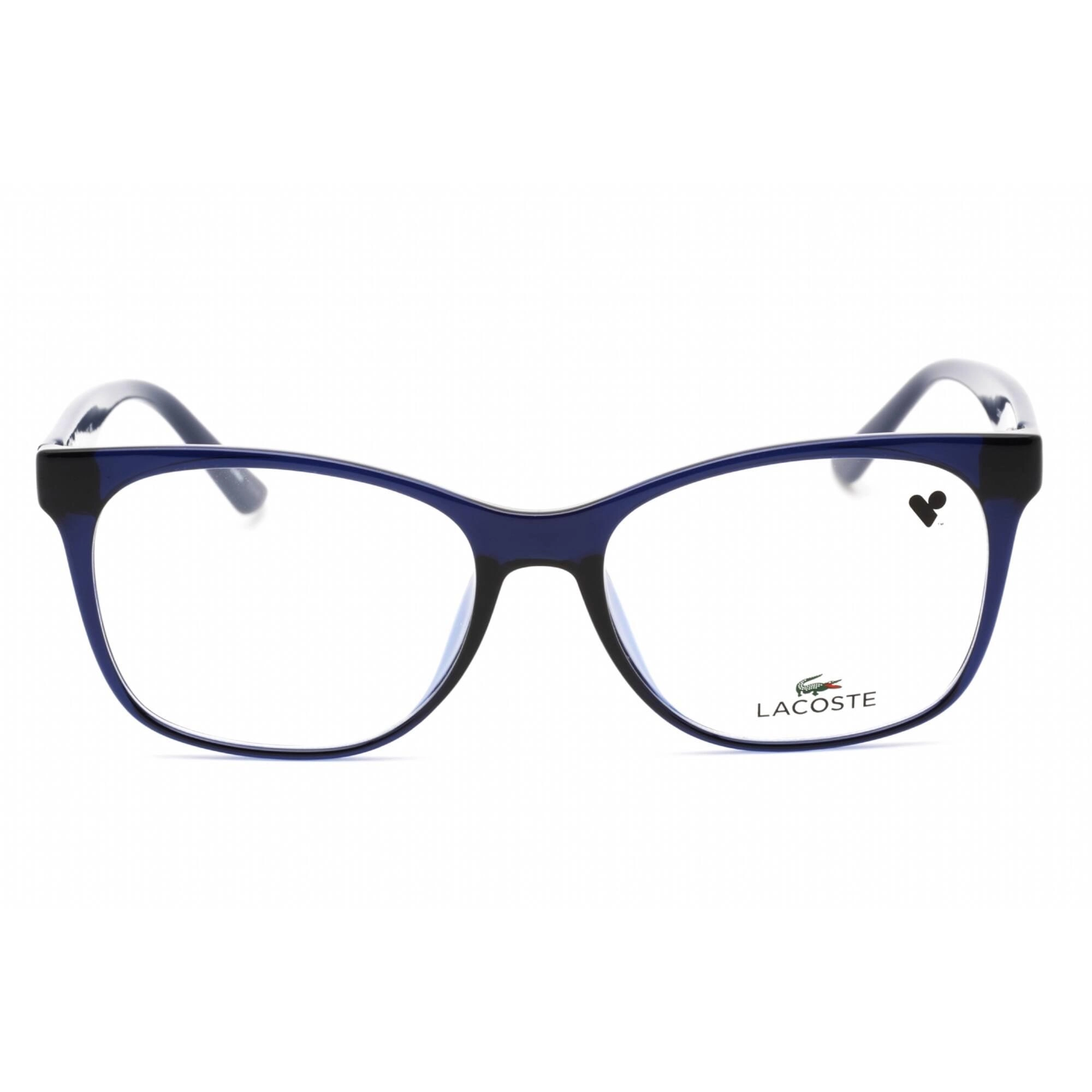 Lacoste Women's Eyeglasses - Violet Rectangular Shape Frame Clear Lens | L2767 514