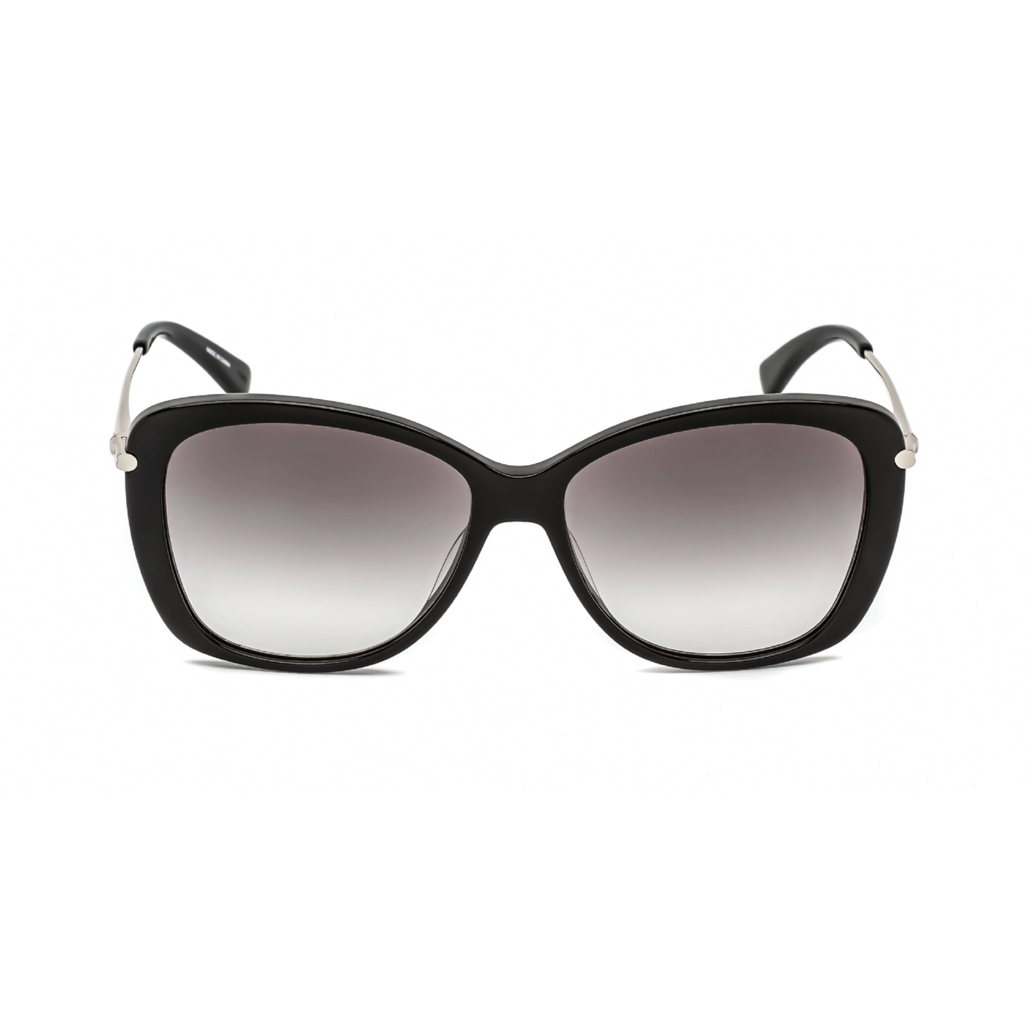 Longchamp Women's Sunglasses - Ebony Plastic Butterfly Full Rim Frame | LO616S 005