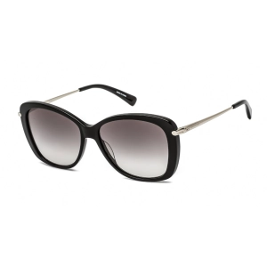 Longchamp Women's Sunglasses - Ebony Plastic Butterfly Full Rim Frame | LO616S 005