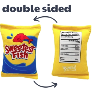 Lulubelles Sweetest Fish Dog Toy