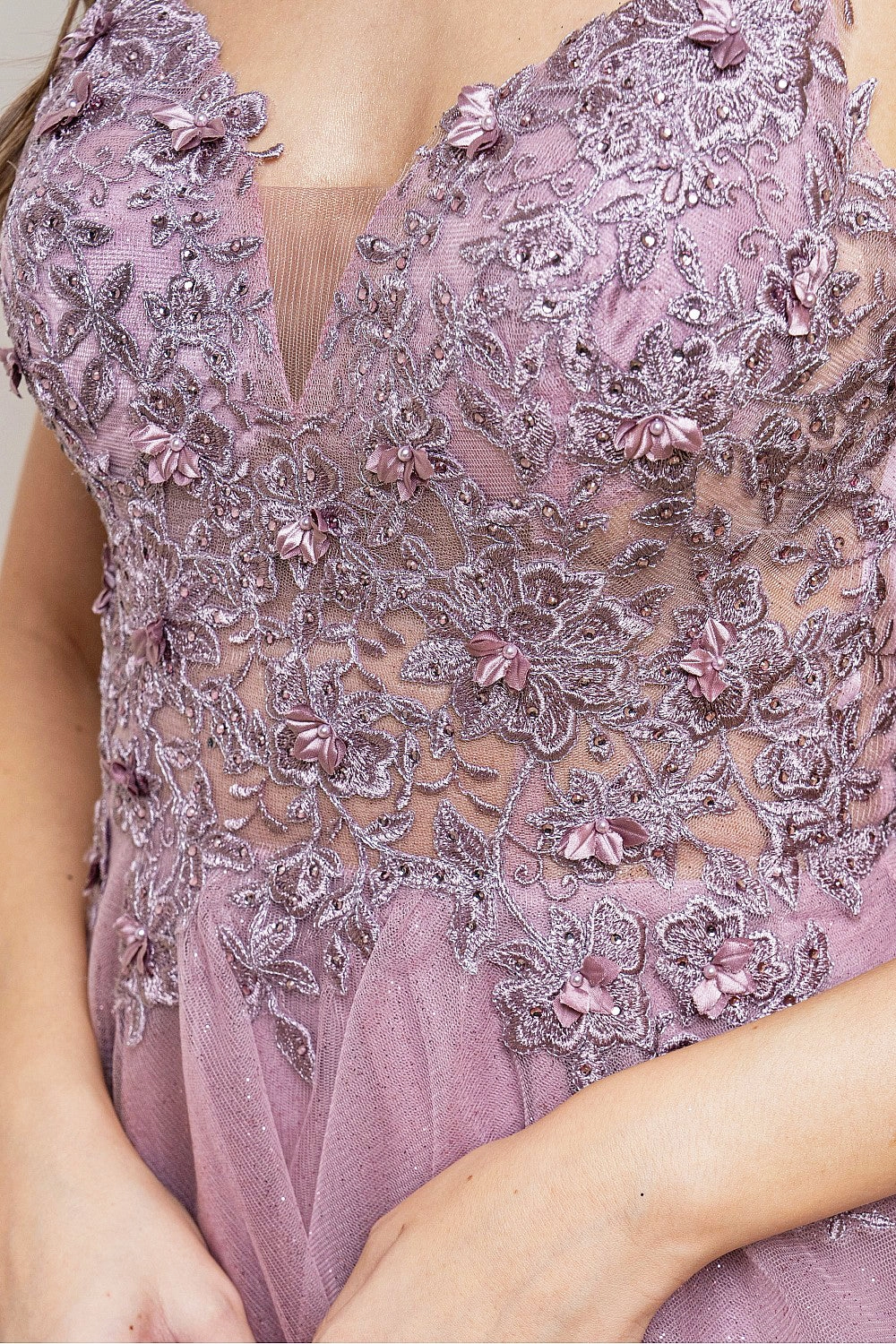 McKenzie Dress in Mauve Pink