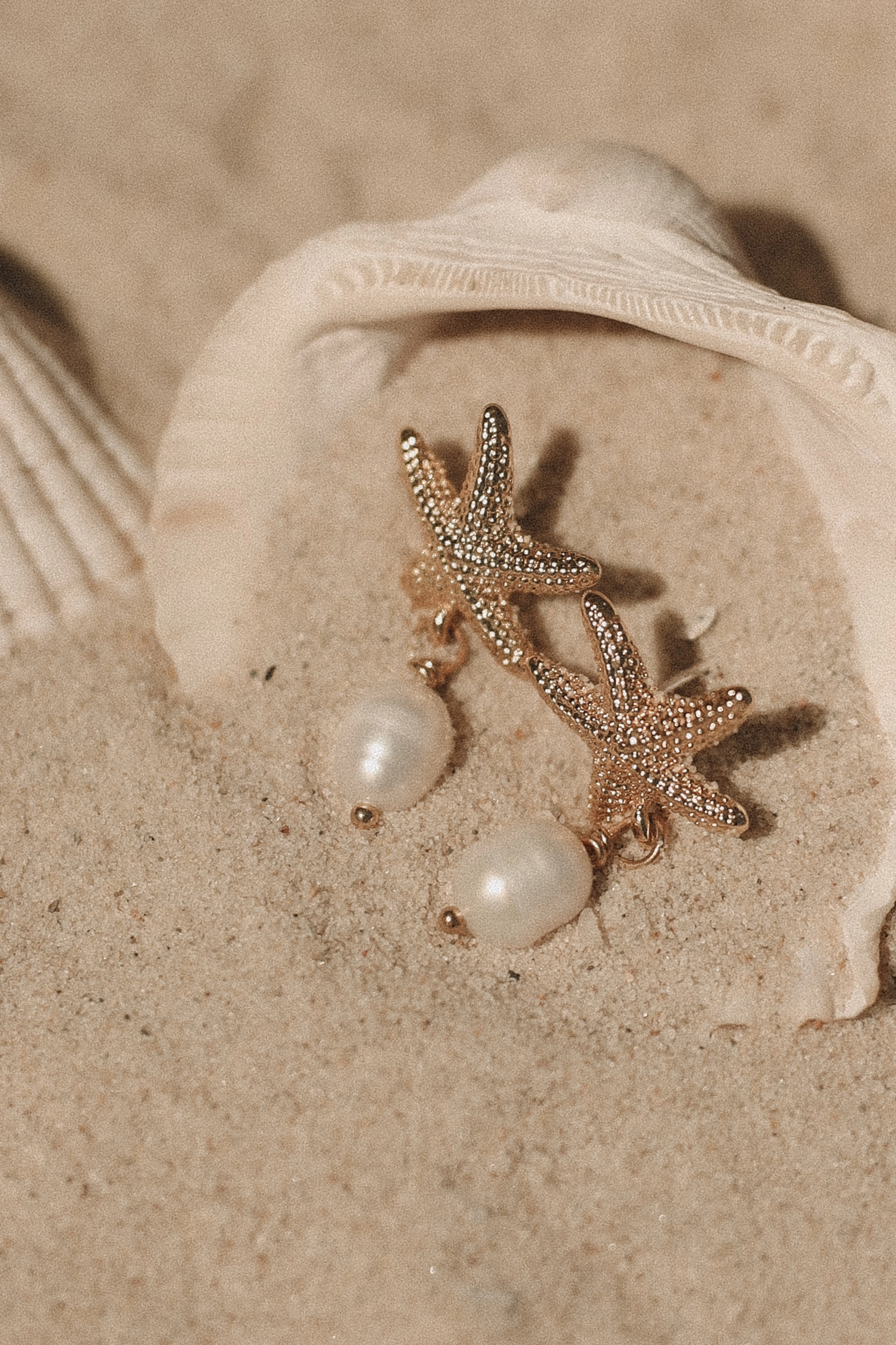 Milla Pearl Earring - Gold
