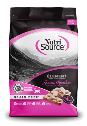 NutriSource Element Series Scenic Meadow Recipe Dry Cat Food
