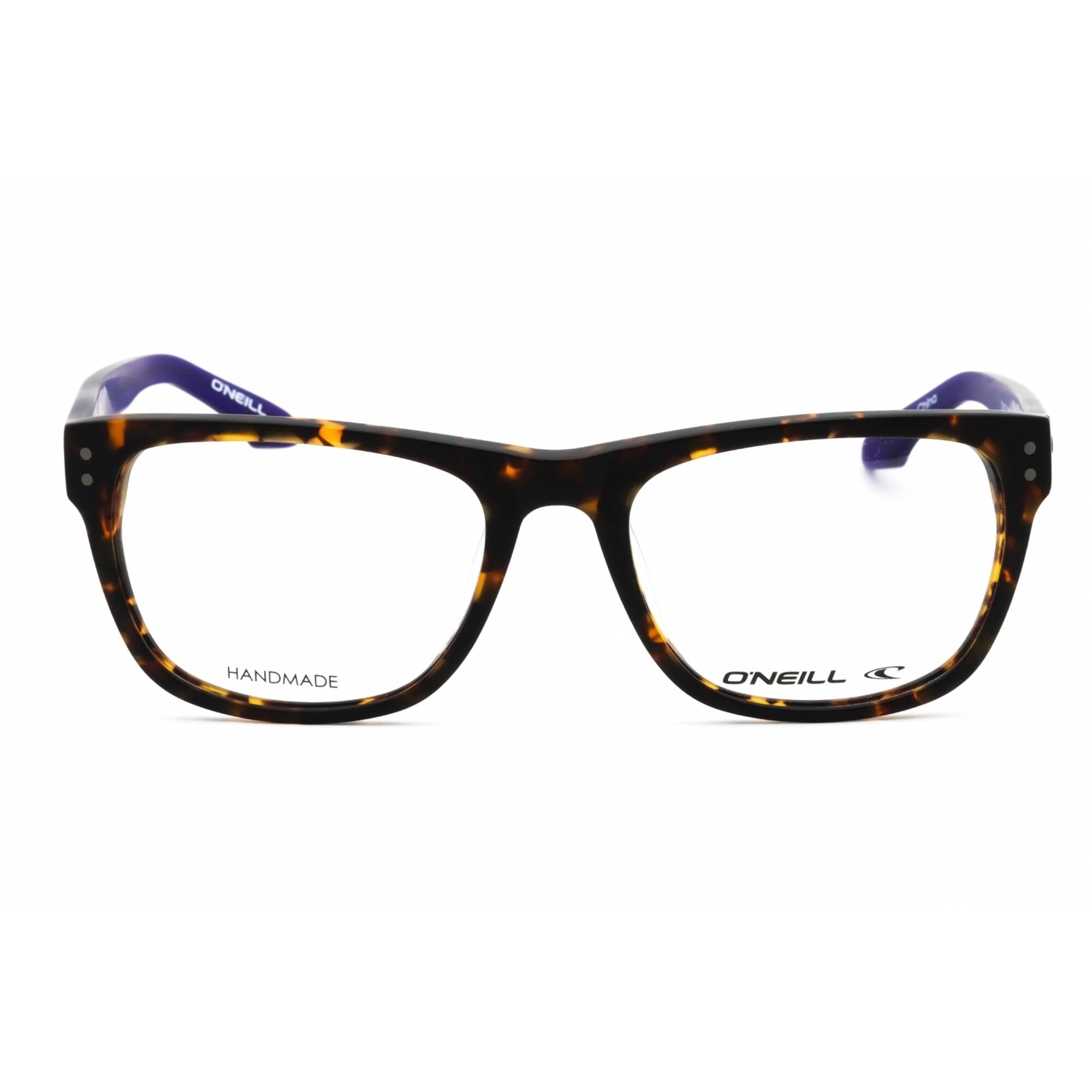 ONeill Men's Eyeglasses - Tortoise/Purple Plastic Square Full Rim Frame | ONO-DUKE 161