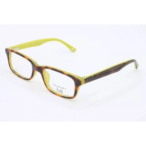 Primary Kid's Eyeglasses - Plastic Rectangular Full Rim Frame | Pk105 Tortoise/Lime
