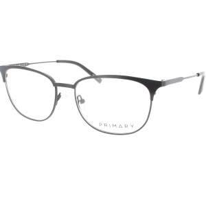 Primary Women's Eyeglasses - Demo Lens Metal Cat Eye Shape Full Rim Frame | 1133 BLACK