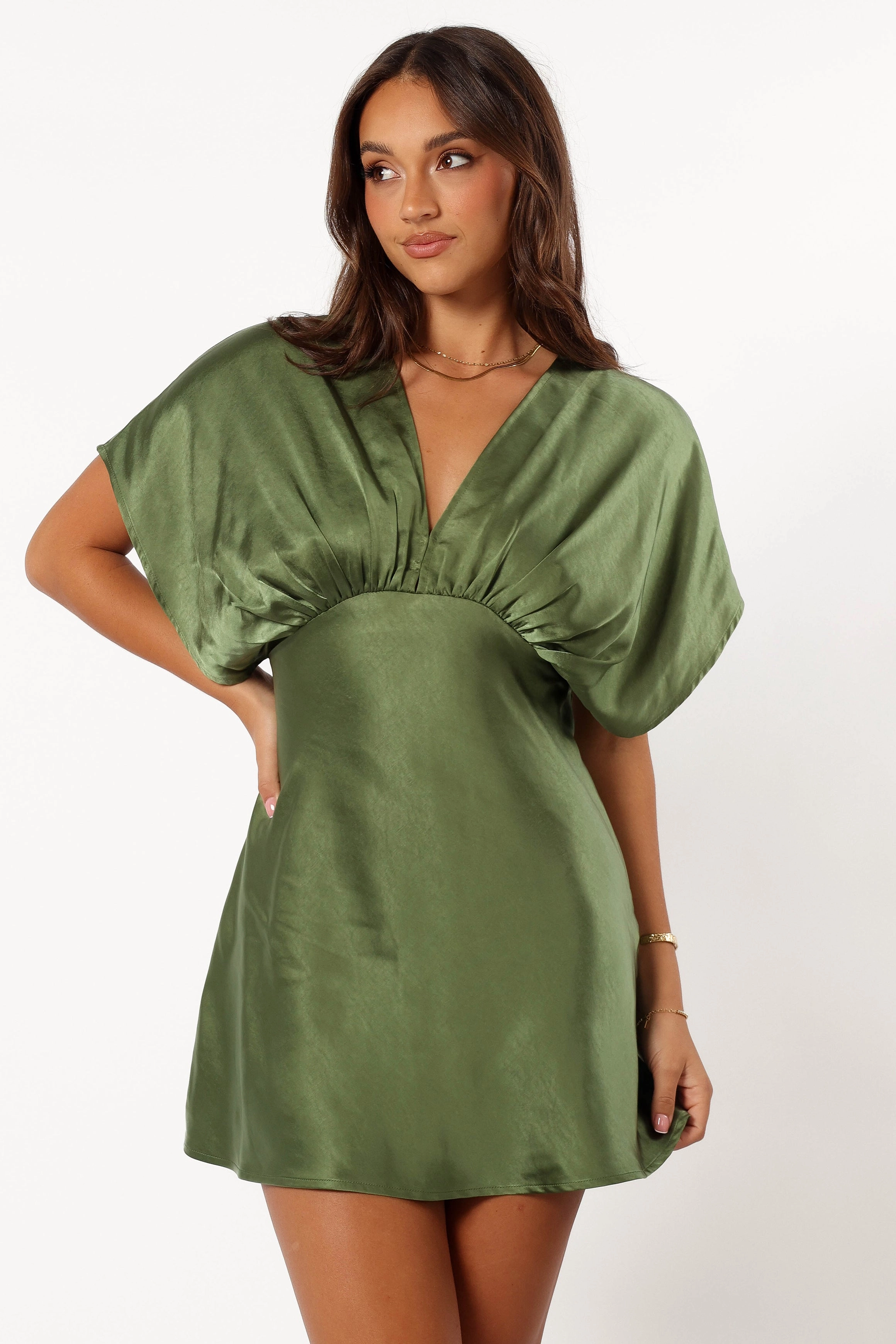 Ricki Mini Dress - Peridot