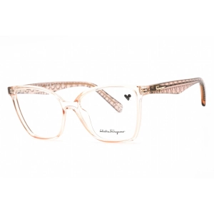 Salvatore Ferragamo Women's Eyeglasses - Full Rim Transparent Pink | SF 2868 749