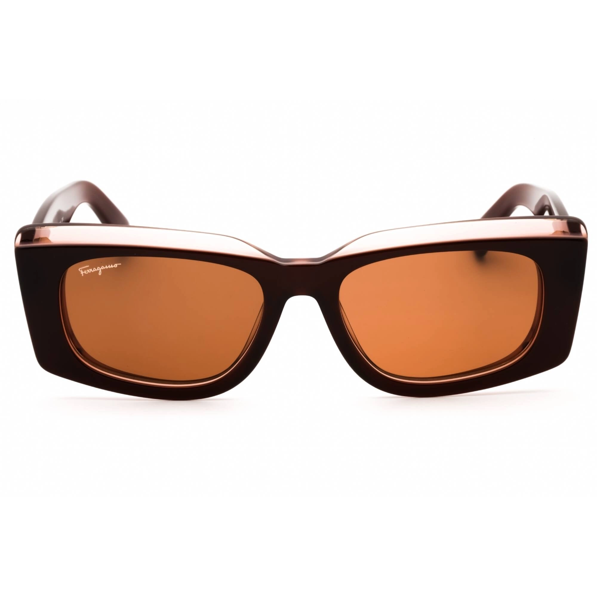 Salvatore Ferragamo Women's Sunglasses - Brown/Nude Acetate Full Rim | SF1079S 211