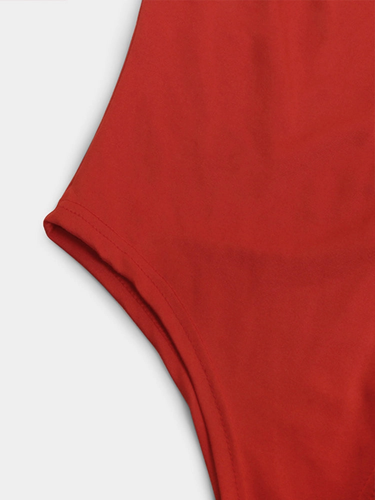 Sexy T-Shaped One-Piece Bottoming Bodysuit