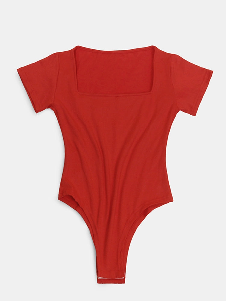Sexy T-Shaped One-Piece Bottoming Bodysuit