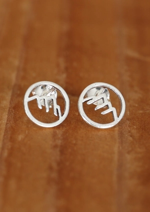 Silver Alps Studs