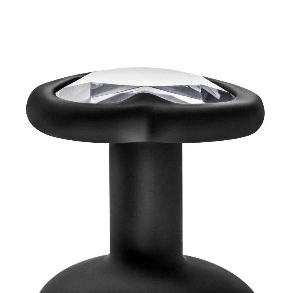 Temptasia By Blush® | Bling Black 3-Inch Anal Plug