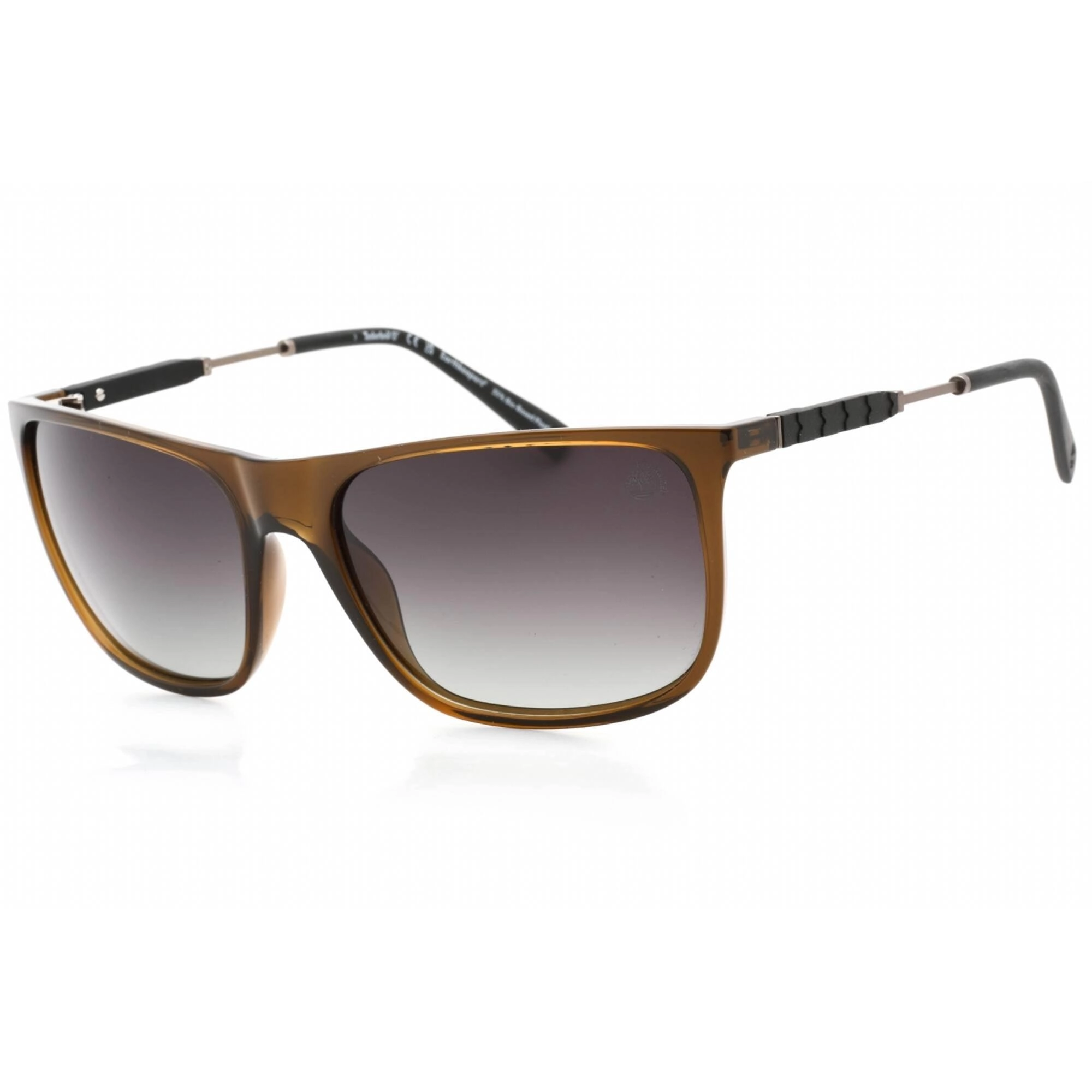 Timberland Men's Sunglasses - Shiny Crystal Green/Black Rubber Frame | TB9281 97D