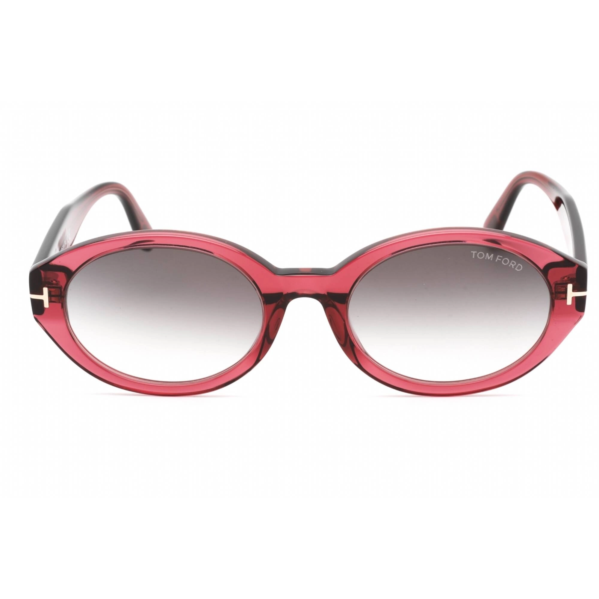 Tom Ford Women's Sunglasses - Shiny Violet Frame Gradient Smoke Lens | FT0916 81B